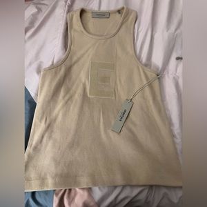 COPY - New Essentials waffle tank top size Medium
